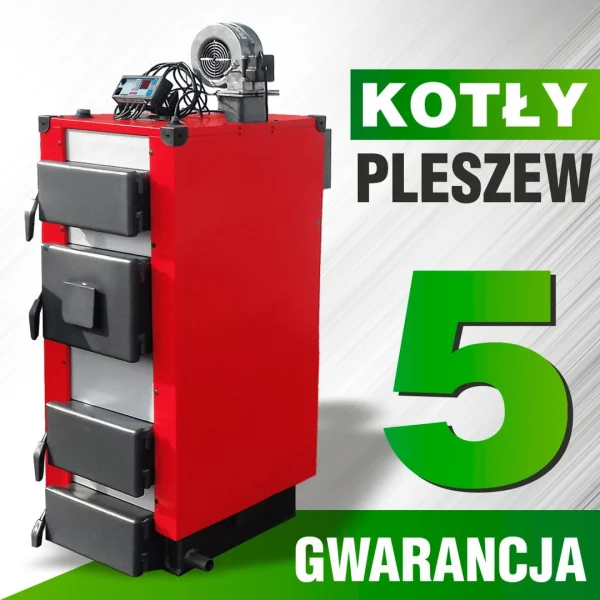 Pleszewski piec kocioł 19 kW do 160 m2 drewno węgiel wysyłka 0 zł