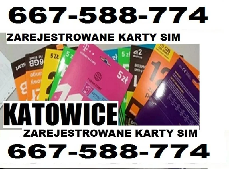 KARTY SIM ZAREJESTROWANE KARTA DETAL STARTERY ANONIMOWE AKTYWNE GSM 5G LTE