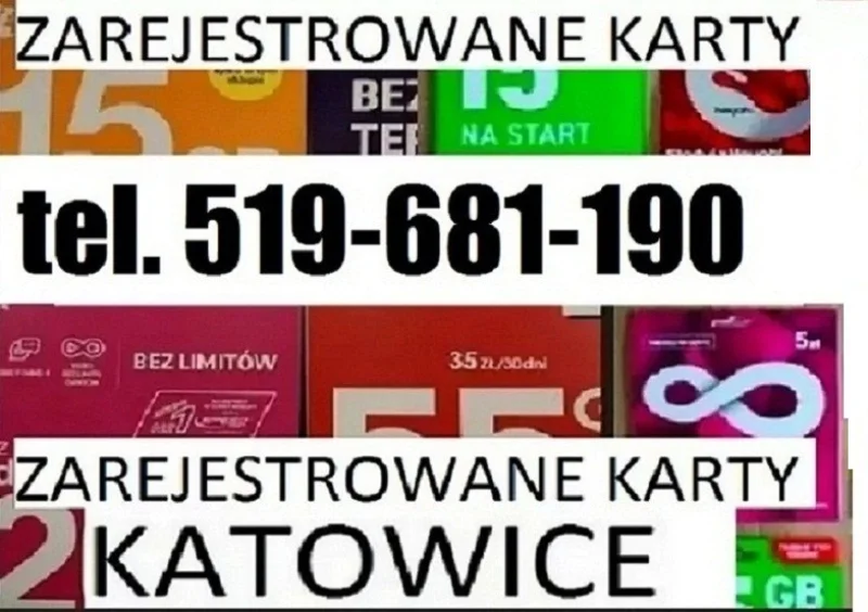 KARTA KARTY STARTERY STARTER SIM ZAREJESTROWANE DETAL AKTYWNE ANONIMOWE GSM