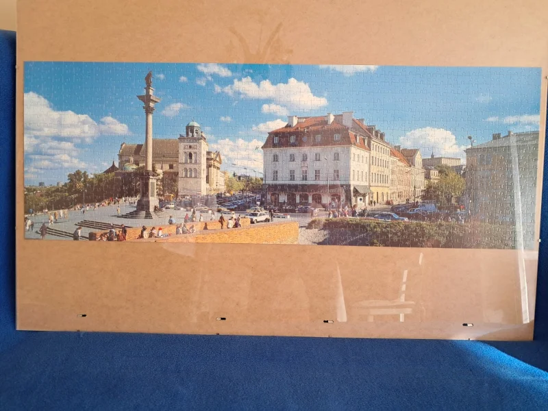 Puzzle Trefl 1000 elementowe „Plac Zamkowy w Warszawie”, do sprzedania