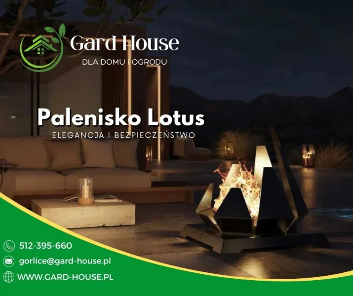  Palenisko Lotus- elegancka nowość w Gard House!