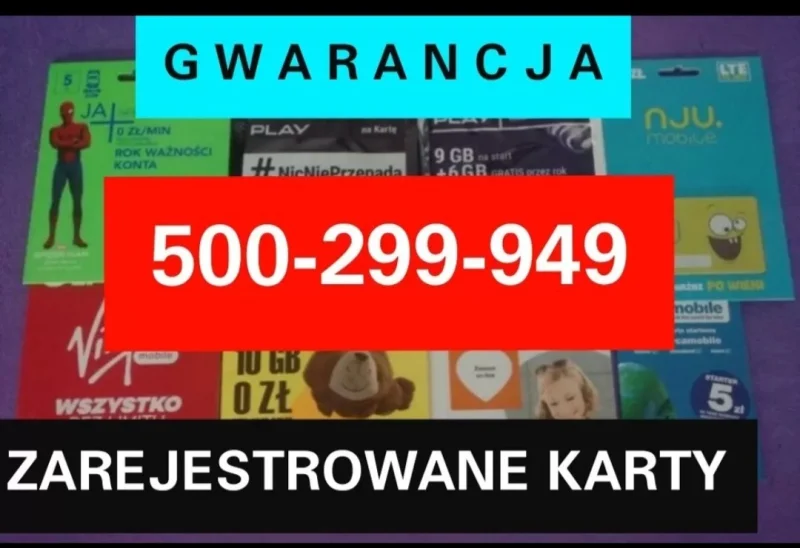 Gotowe Karty sim / Białystok / Zarejestrowane karty / Czeskie karty SIM Anonim