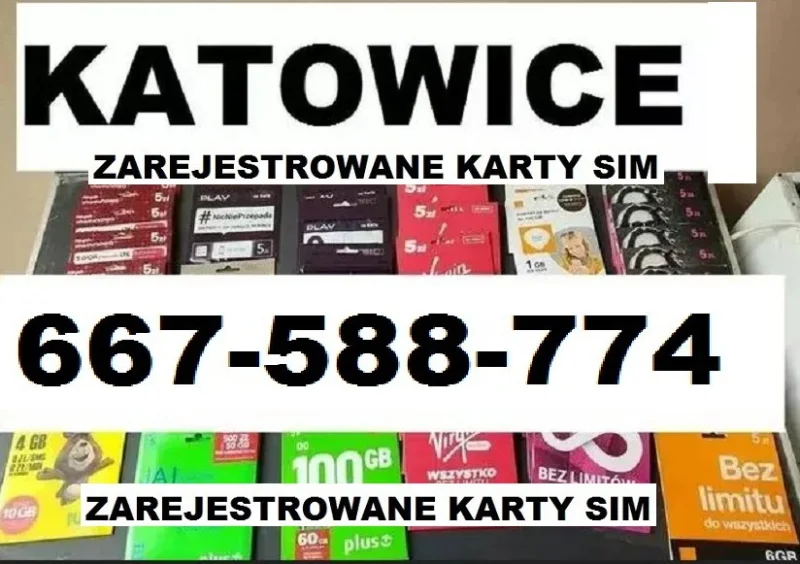 KARTY SIM ZAREJESTROWANE KARTA SIM ZAREJESTROWANA AKTYWNE STARTERY DETAL