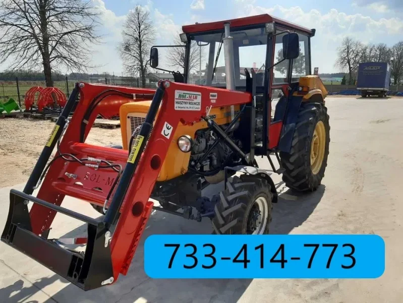 Ładowacz TUR - ZETOR MF URSUS / 3 sekcje euro-ramka 900kg 1200kg udźwigu ROL-MAR