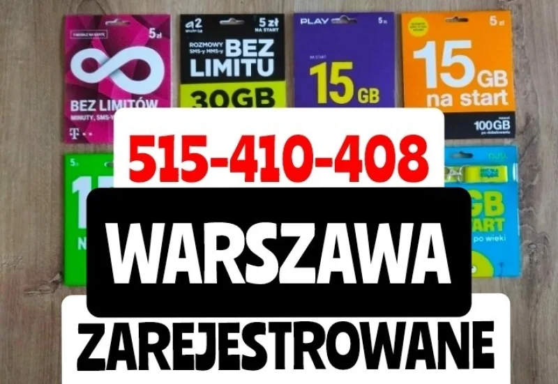 ZAREJESTROWANE KARTY WARSZAWA - CZESKIE AKTYWNE KARTY - REJESTRACJA KART 