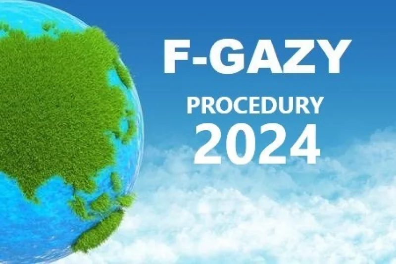 Procedury F-Gazowe 2024 F-Gaz aktualne pod Kontrolę UDT - 1 minuta